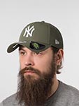 Бейсболка NEW ERA арт. 60565232 New York Yankees MLB (оливковый)